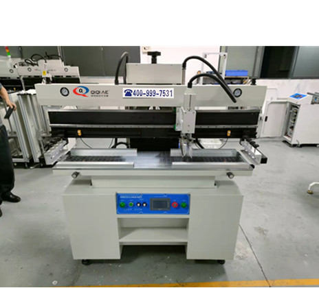 1.2米LED燈條半自動(dòng)錫膏印刷機(jī)(圖1)
